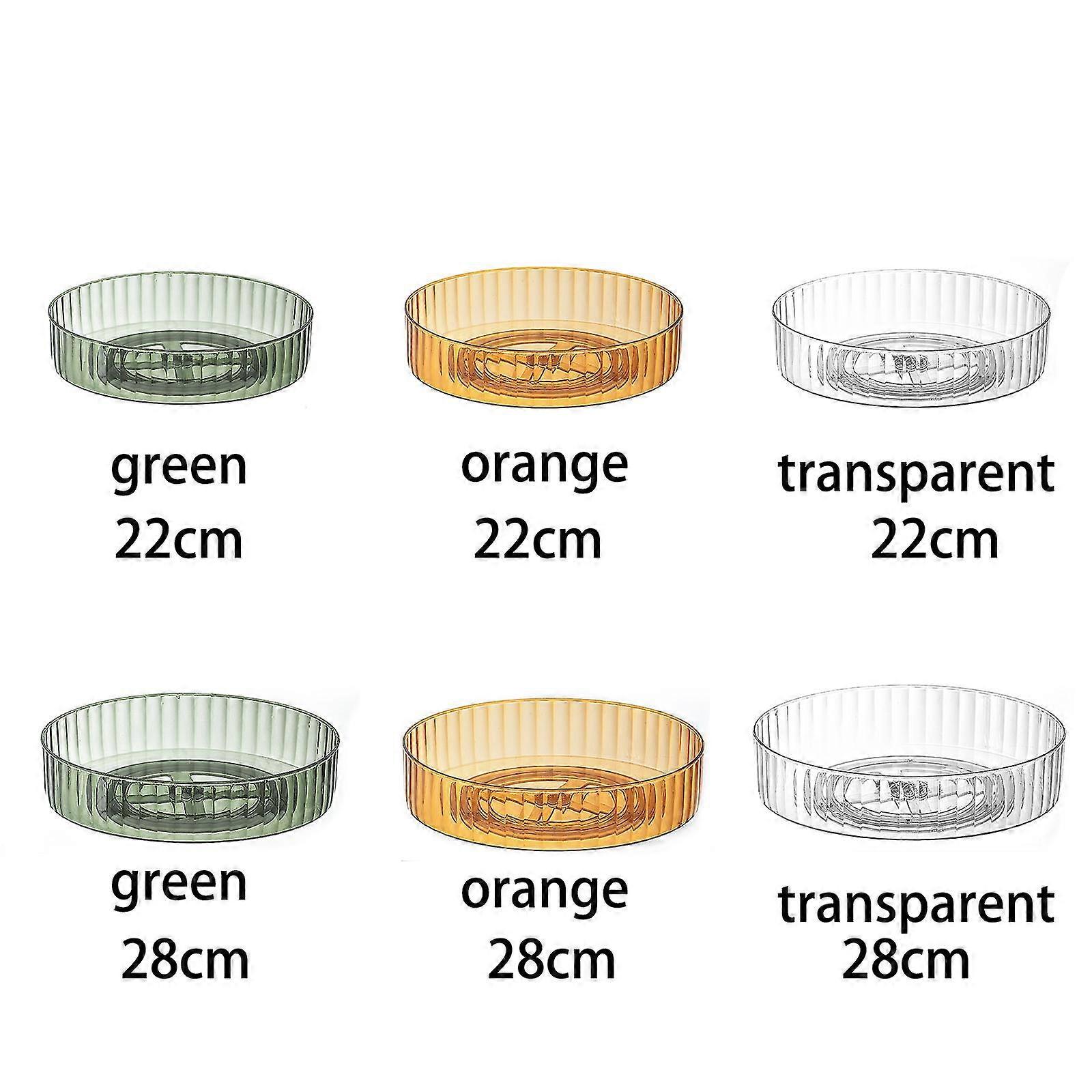 New Storage Box Organizer For Spice Kitchen Fridge Creative Lazy Transparent Round Turntable