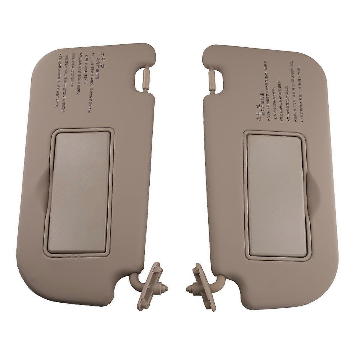 Sun Visor with Makeup Mirror 852021F010EZ 852011F010EZ for 2005-2010 Sunshade