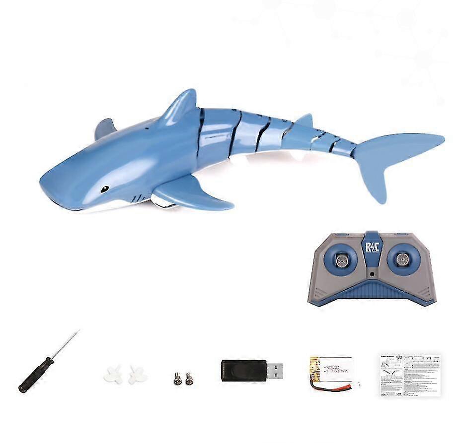 Remote Control Shark Toy 2.4G Hz Simulation Motorized Pool Toy BLRCSK01
