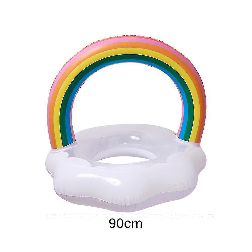 New Giant Inflatable Magical Pool Float With Glitter Inside, Patch Kit Included, Swim Innertube