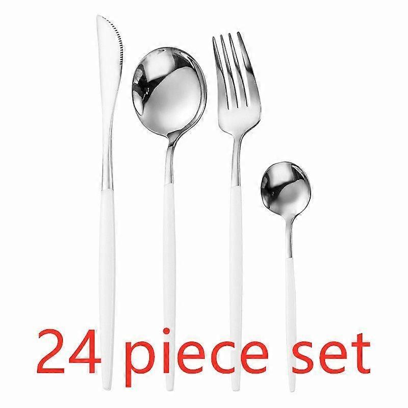 Cutlery Set Steak Knife Fork Coffee Spoon Teaspoon Dinner Knife Dinner Service