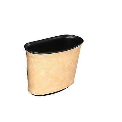 Leather Car Trash Can