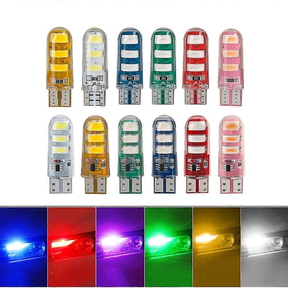 2t10 strobe light car led position light 12v w5w led t10 cambus Flashing light brake taillight directional led car light