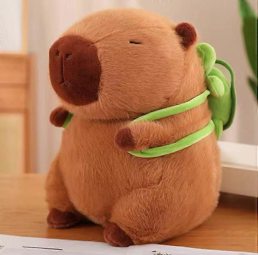 23cm Capybara Plush Simulation Capibara Anime Fluffty Toy Cute Doll Stuffed Animals Soft Doll Plush Christmas Thanksgiving Gifts