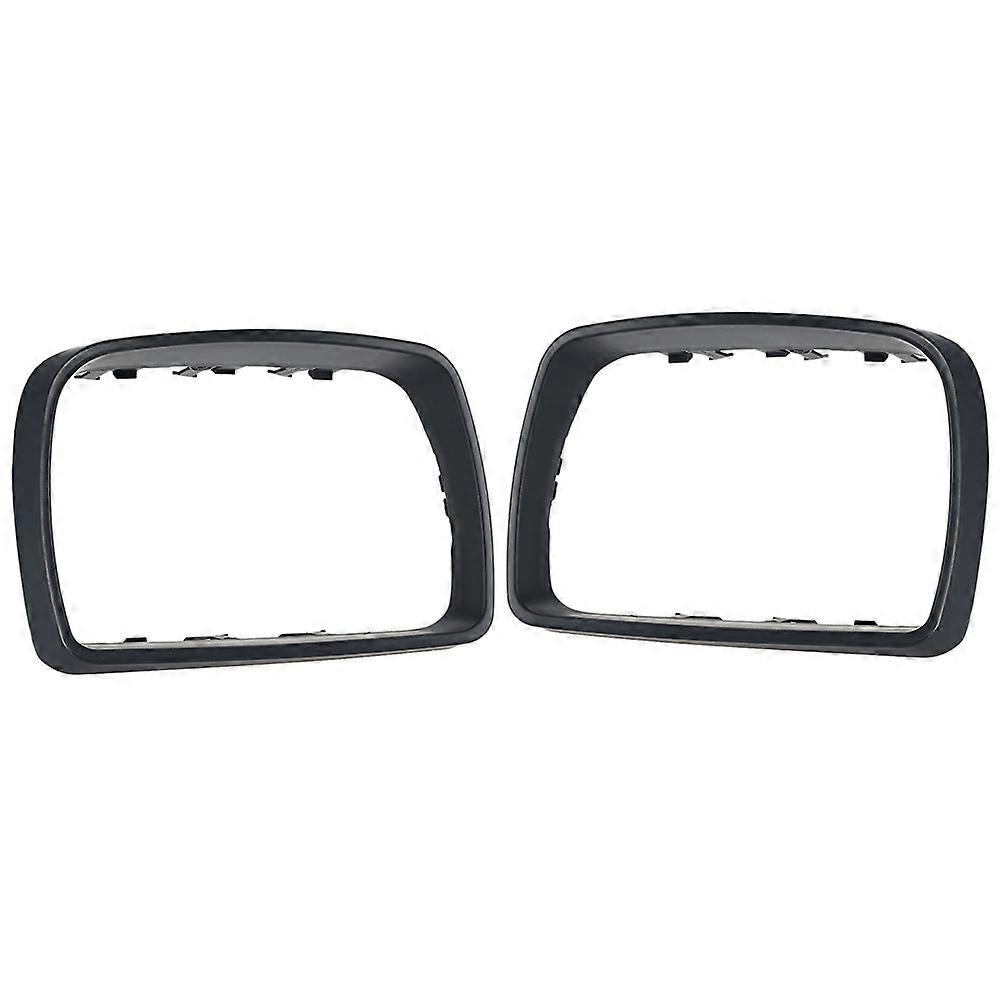 Car Door Side Mirror Frame Trim Ring Door Mirror Frame Side Mirror Trim Ring Left Right for BMW E53 X5 3.0d 3.0i 4.4i 1999-2006
