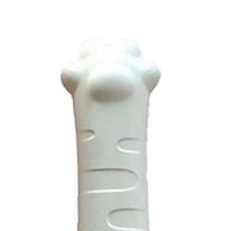Silicone Door Handle Cover Noise Reduction Safe Easy Install Beige White 50g