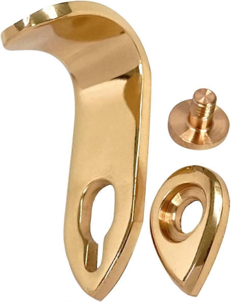 Saxophone Thumb Rest Set - Metal Protector, Wood Instrument Sax Cushion Pad, Clarinet Thumb Rest, Replacement Finger Rest