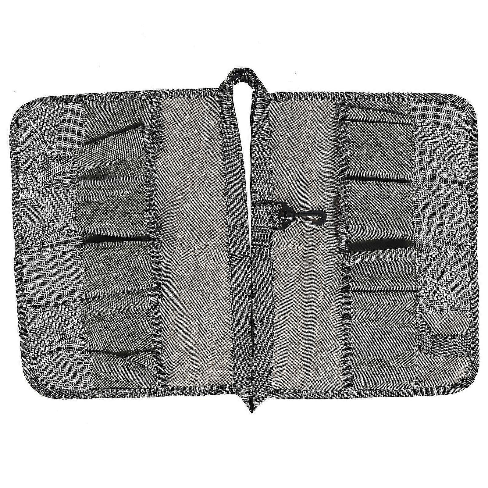 Multi-Function Adjustable Garden Tool Bag Bucket Organizer with Storage Pouch