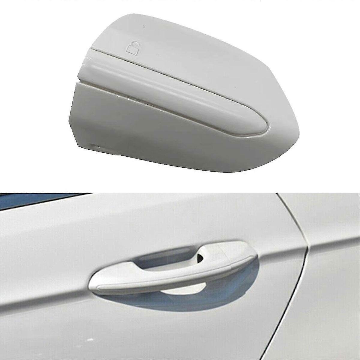 Ds73 F218a15-be54wf Left Front Door Handle Lock Cover Bezel Caps For Edge 2015-2020 F218a15-be58dy