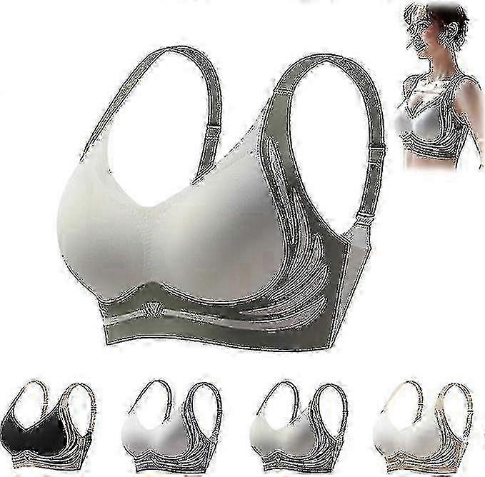 Super Gather Bra, Wireless Push-up Bra Lifting Anti-sagging Wireless Push Up Bra, Lift Bra Women Lingerie Everyday Sports Bras