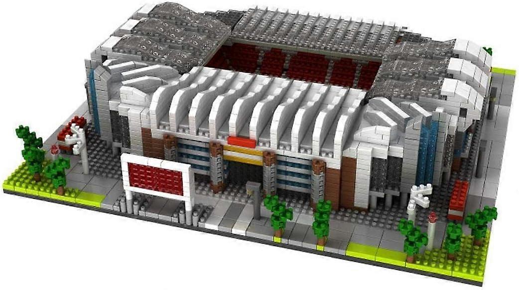 3800 pieces Building Model to Assemble Old Trafford Stadium with nanoblocks.