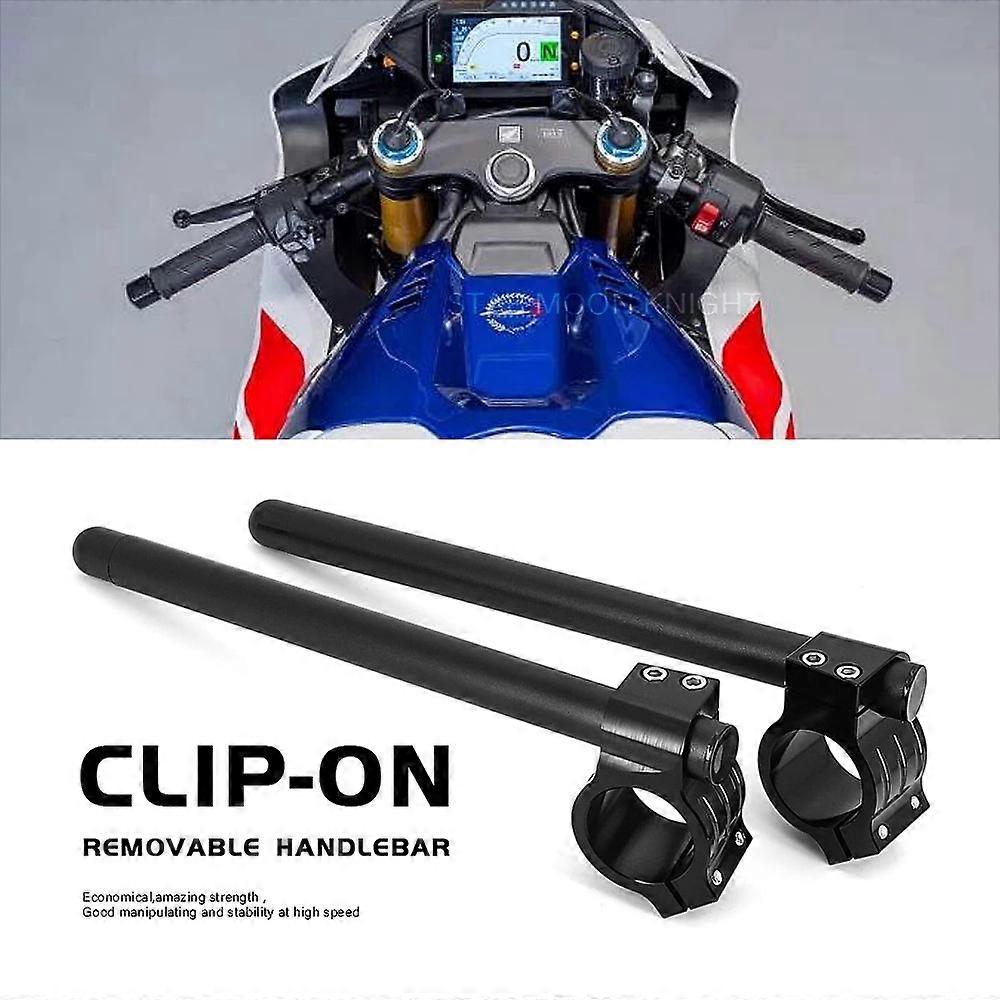 For Honda CBR1000RR CBR954RR RVT1000R RC51 CBR650R CBR600RR CBR500R CBR300R CBR250R CBR125R Handlebar Clip On Fork Handle Bar