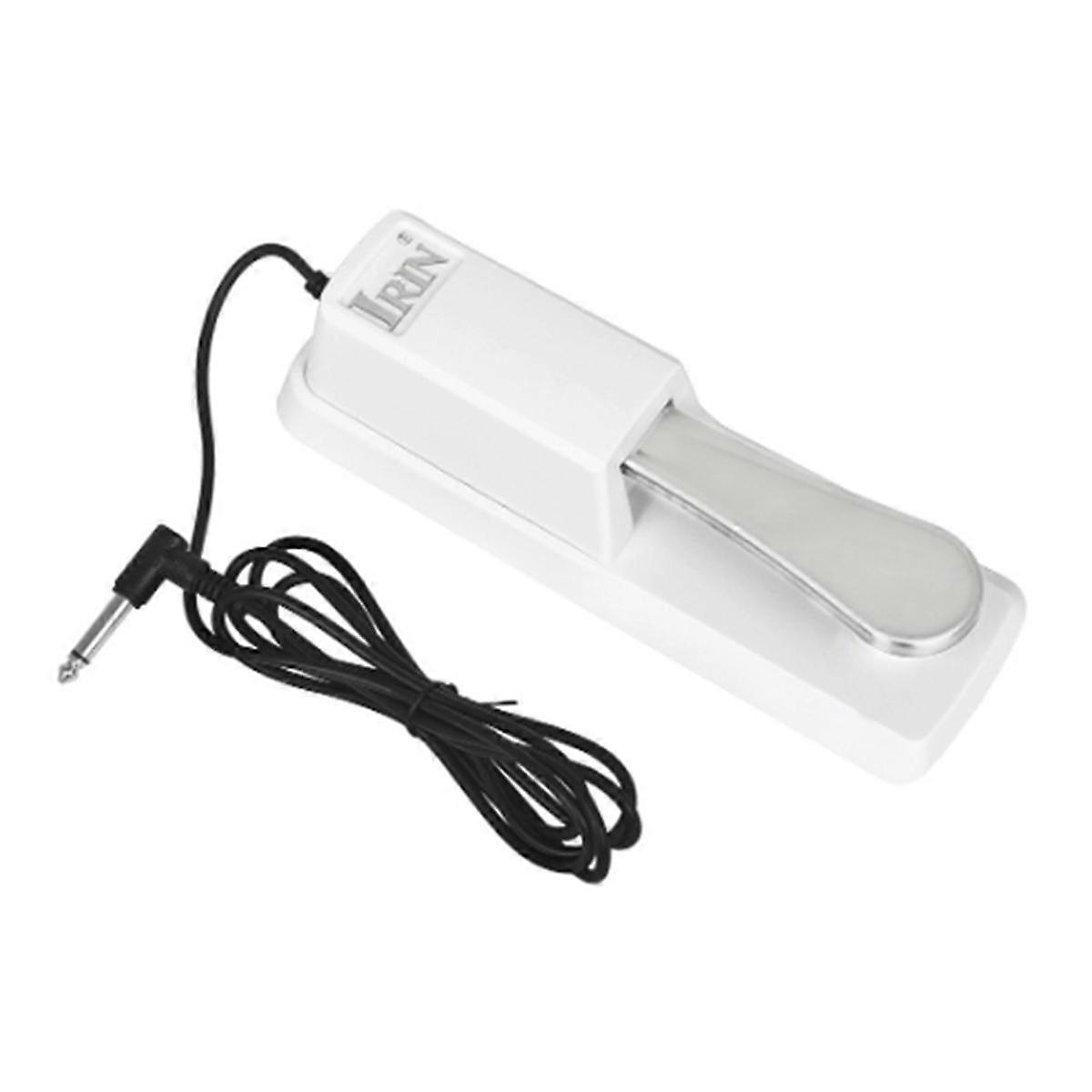 Electric Piano Synthesizer Keyboard Instrument Accessory White