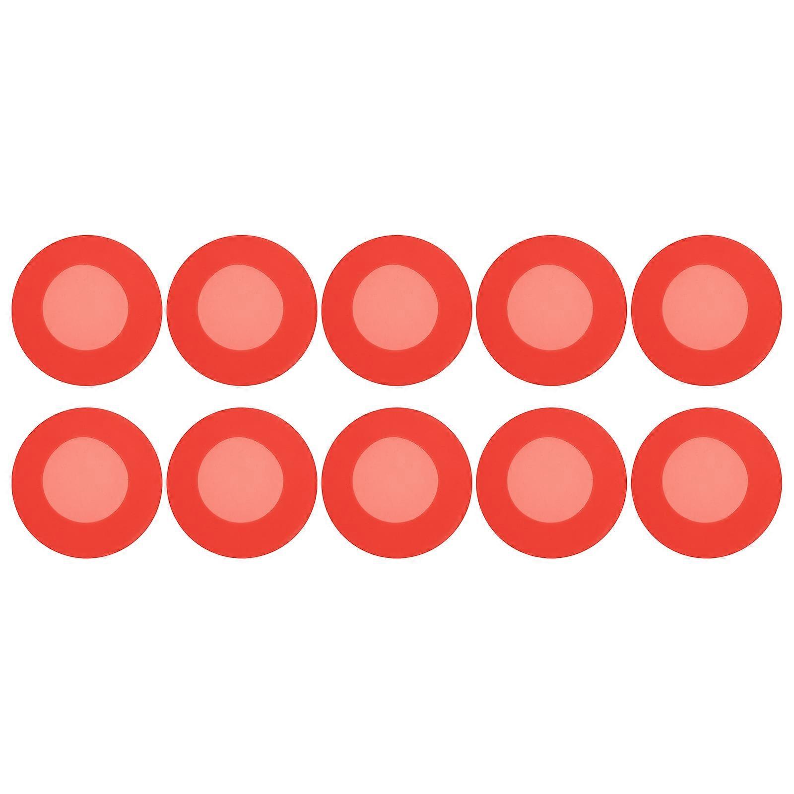 10pcs Stethoscope Head Cover Portable Silicone Stethoscope Head Protector Cover