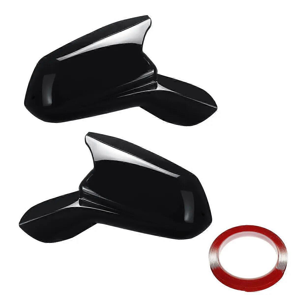 For Chevy Camaro LT/SS/RS/ZL1 2016-2022 Rearview Side Mirror Cover Wing Cap Exterior Door Rear View Case Trim Carbon Fiber LookMotor Vehicle Mirrors