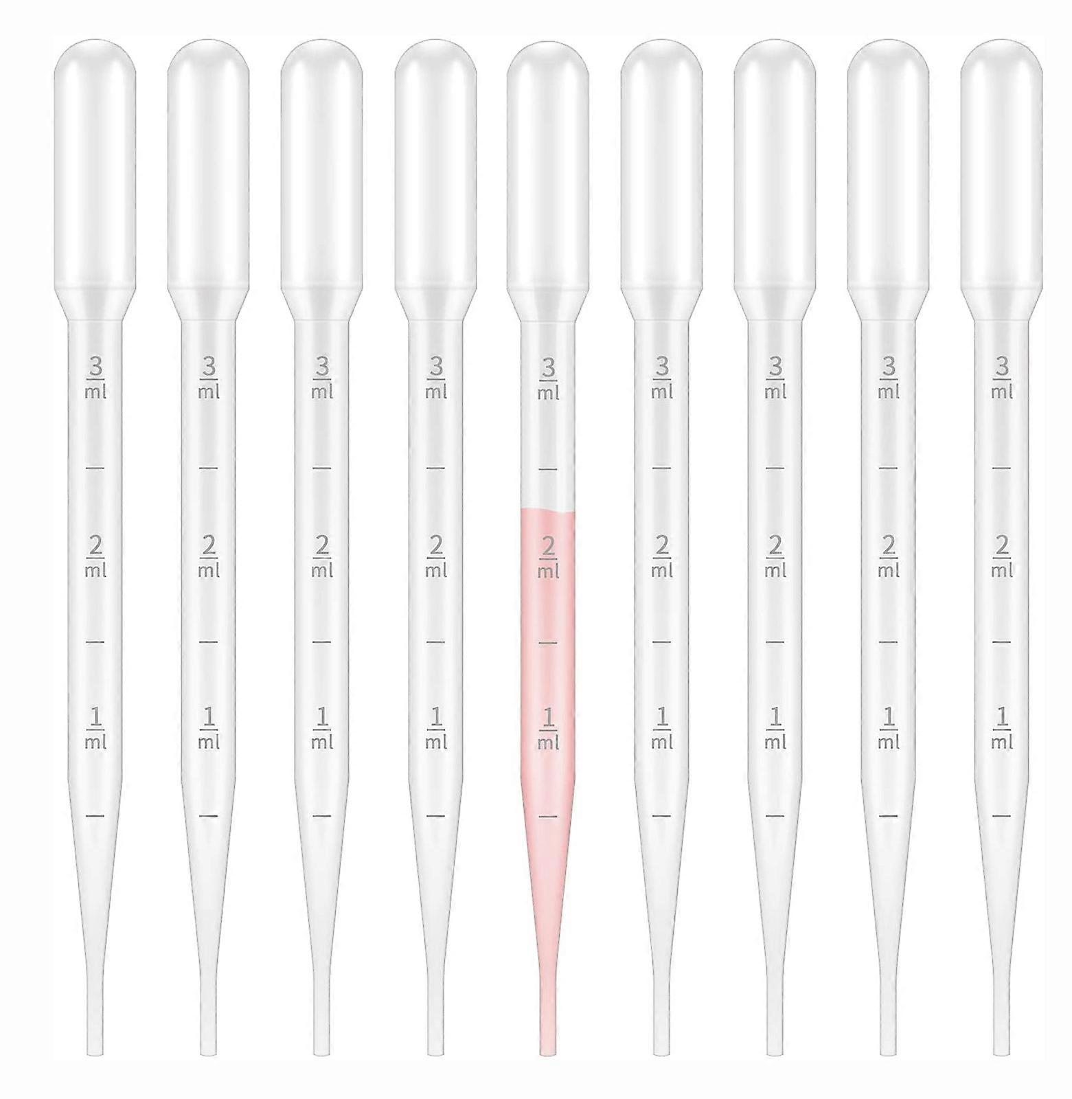 40pcs 3 ml pipette droppers polyethylene for experiments medicine