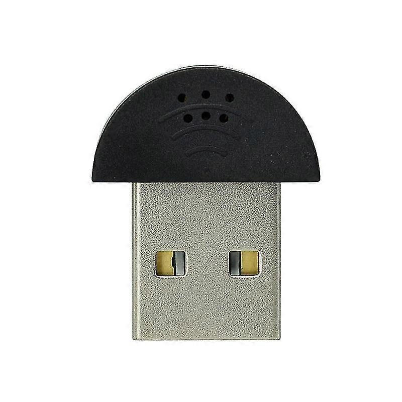 Usb Mic Audio Adapter Microphone Portable Studio Speech For Laptop Notebook