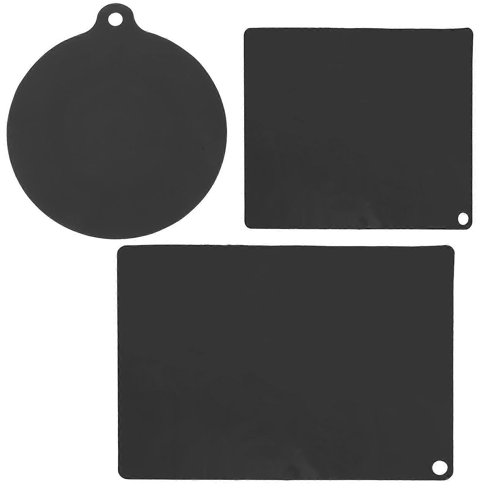 3pcs Induction Cooktop Mat Reusable Countertop Mat Induction Cooker Pad Cooking Pad