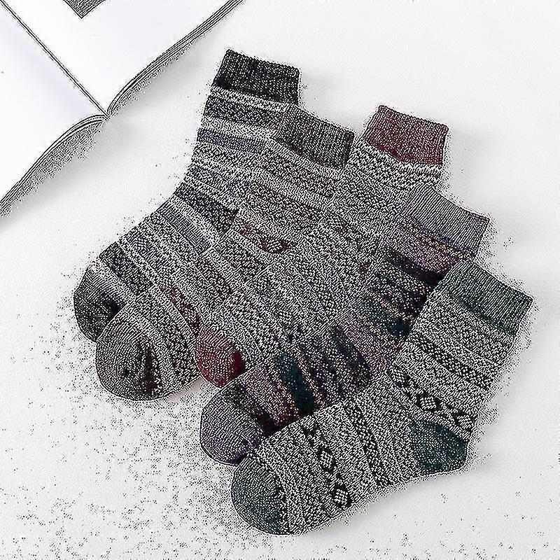5 Ps Ladies Wool Socks Able Soft Thick Socks