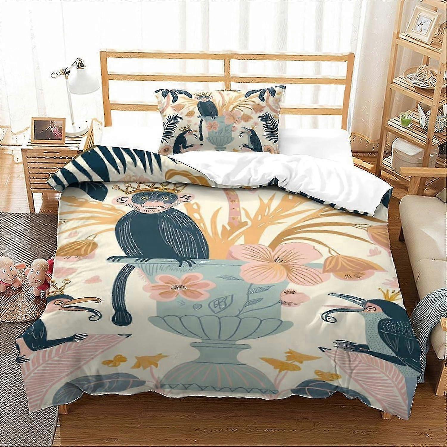 J605 Lençóis 3D Crepúsculo Capa Consolador Conjunto meninos Impressão Conjunto de Cama Macio Microfibra Quilt Cover conjunto com Fechamento Com Zíper Lençóis BBA605
