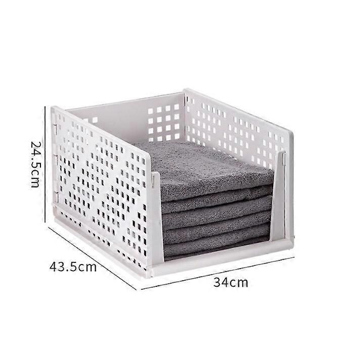 1 Pcs Clothes Drawer Sturdy Useful Durable Closet Storage Drawer Clothes Organizer Stackable Clothes Drawer