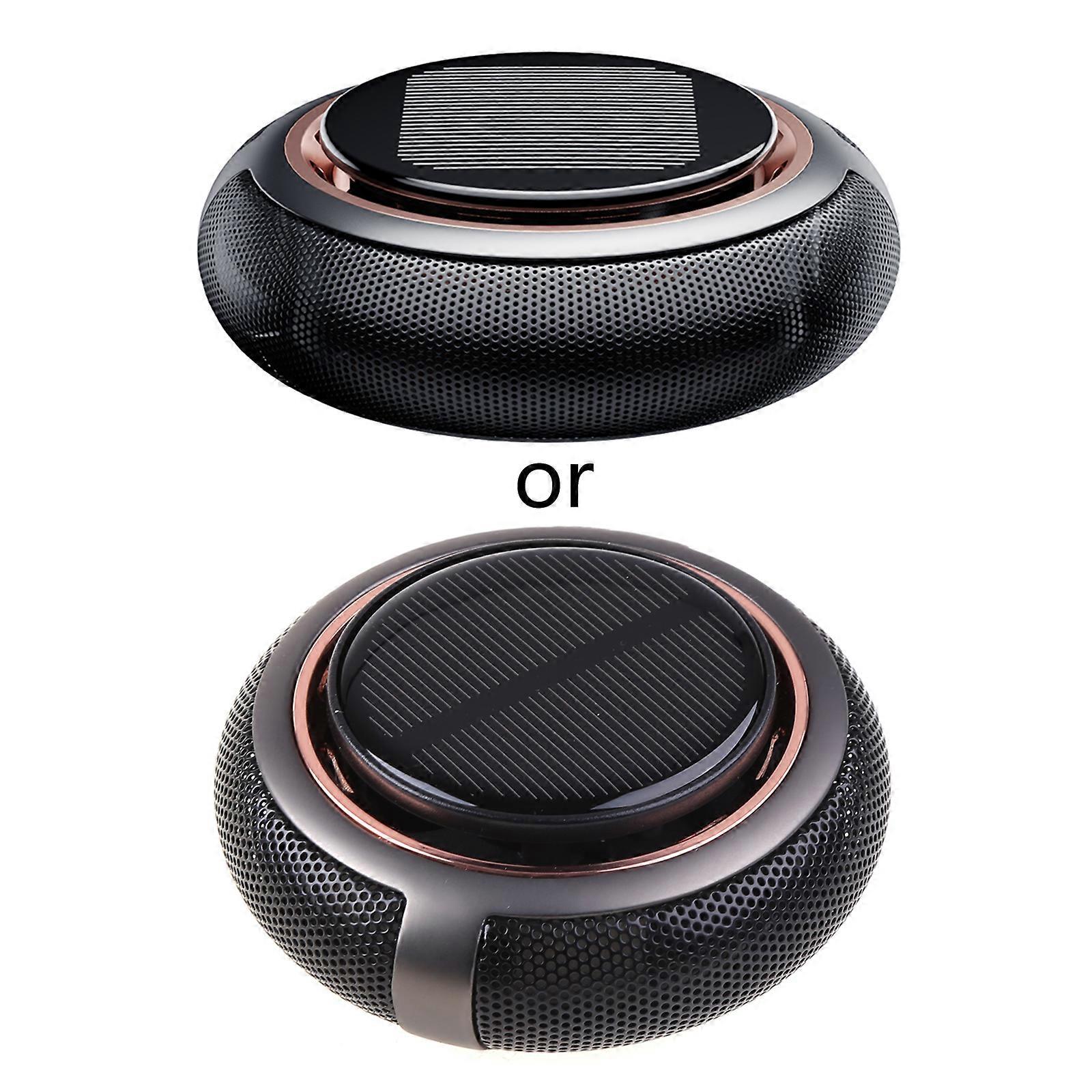 Aromatherapy Car Solar Rotating Air Freshener Perfume Auto Diffuser Ornament