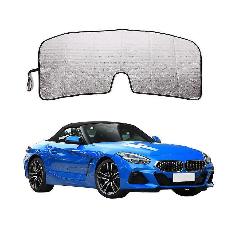 Front Windshield Visor Sunshade UV Block Cover For BMW Z4 2017-2020