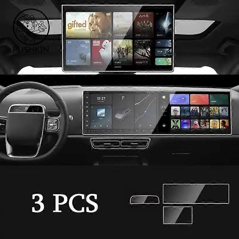 För Li Auto L9 Lixiang 2022 2023 bil styling gps navigering härdat skärmskydd skydd skyddsfilm
