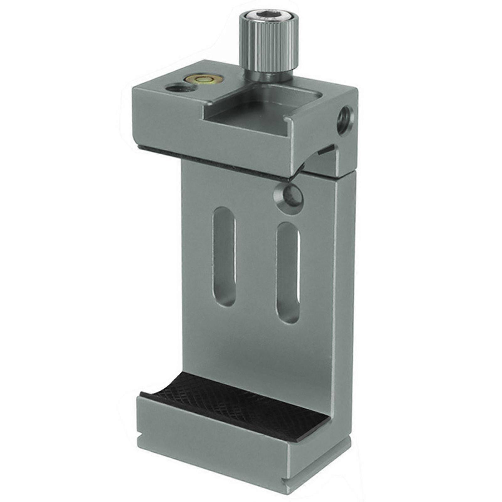 Phone Holder Clip Stretchable Easy Installation Anti-corrosion Dual Cold Shoe 1/4 3/8 Clamp for Tripod