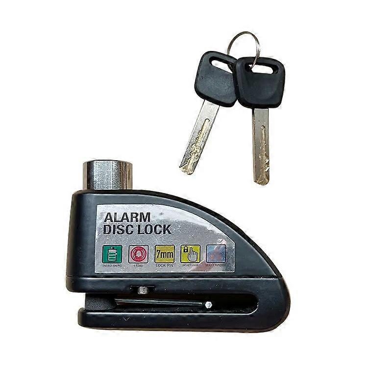 Randpow Motorcycle Scooter Wheel Disc Brake Alarm Disc Lock Waterproof Anti-theft Bike Alarm Lock 110db Loud Bicycle Locks Alarm