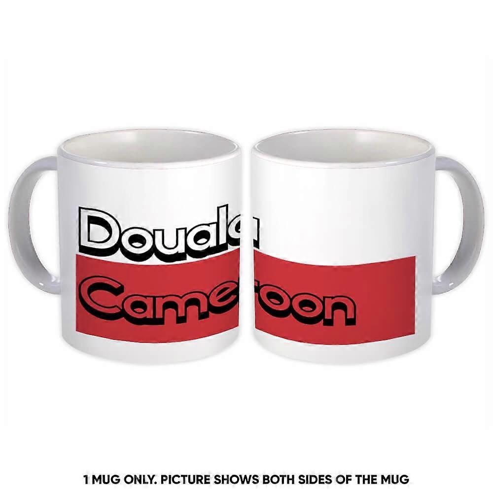 Taza de regalo: Douala Camerún Rectángulo
