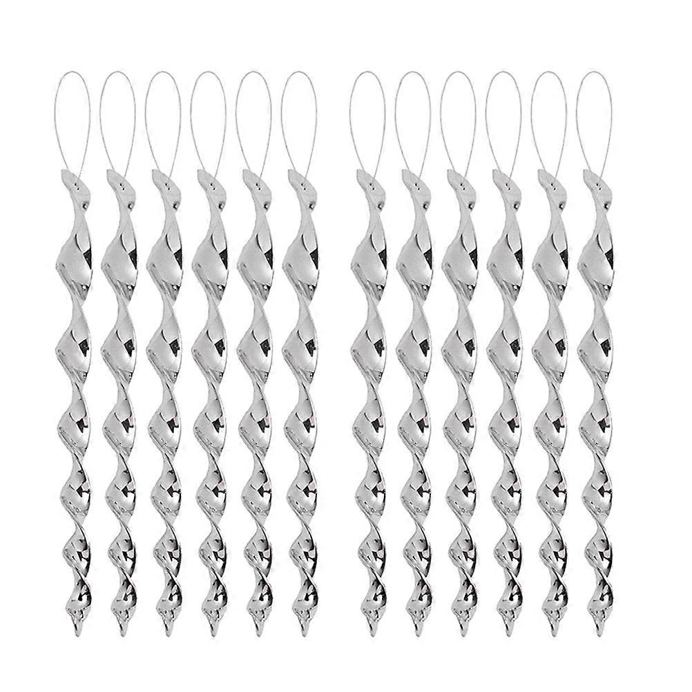 12 Pcs Bird Away Device Bird Repellent Rods Bird Away Tape Bird Scare Rods Twisting Scare Rods