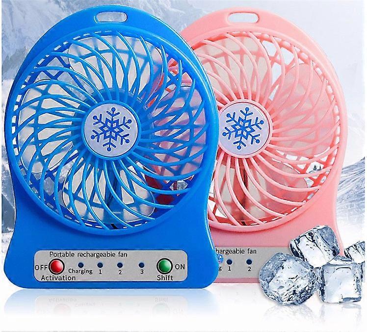 USB Mini Handheld Rechargeable Portable Desktop Fan Cooler
