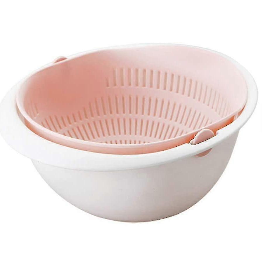 Double Layer Rotating Drain Basket Strainer