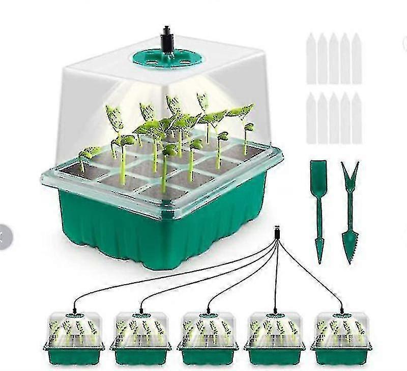 Seed Starter Tray With Grow Light Seed Starter Kit