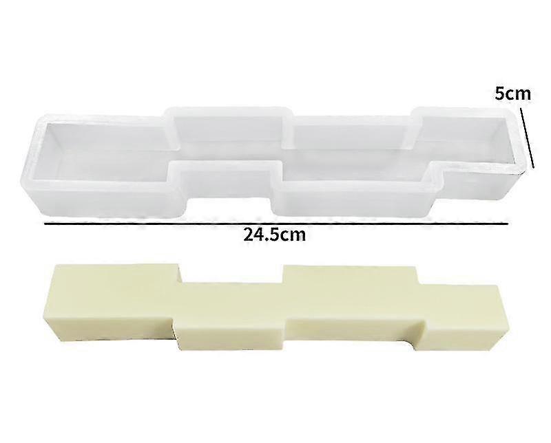 Creative Geometry Silicone Mold Diy Multiple Style Lines Aromatic Cand