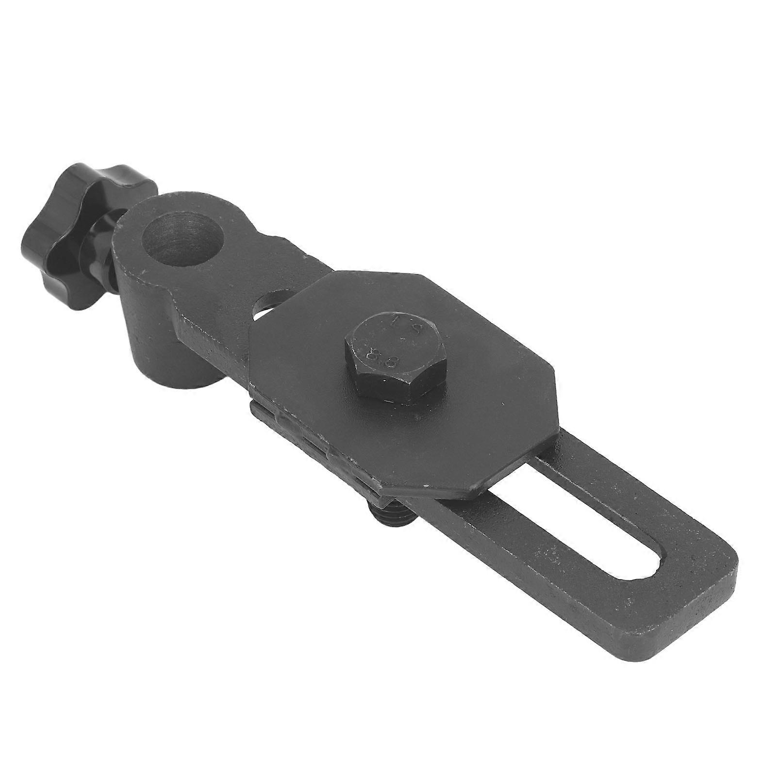 CYDT Lathe Tool Holder Base Cast Steel 25Mm Hole Woodworking Turning Lathe Base For 1 Inch Tool Post