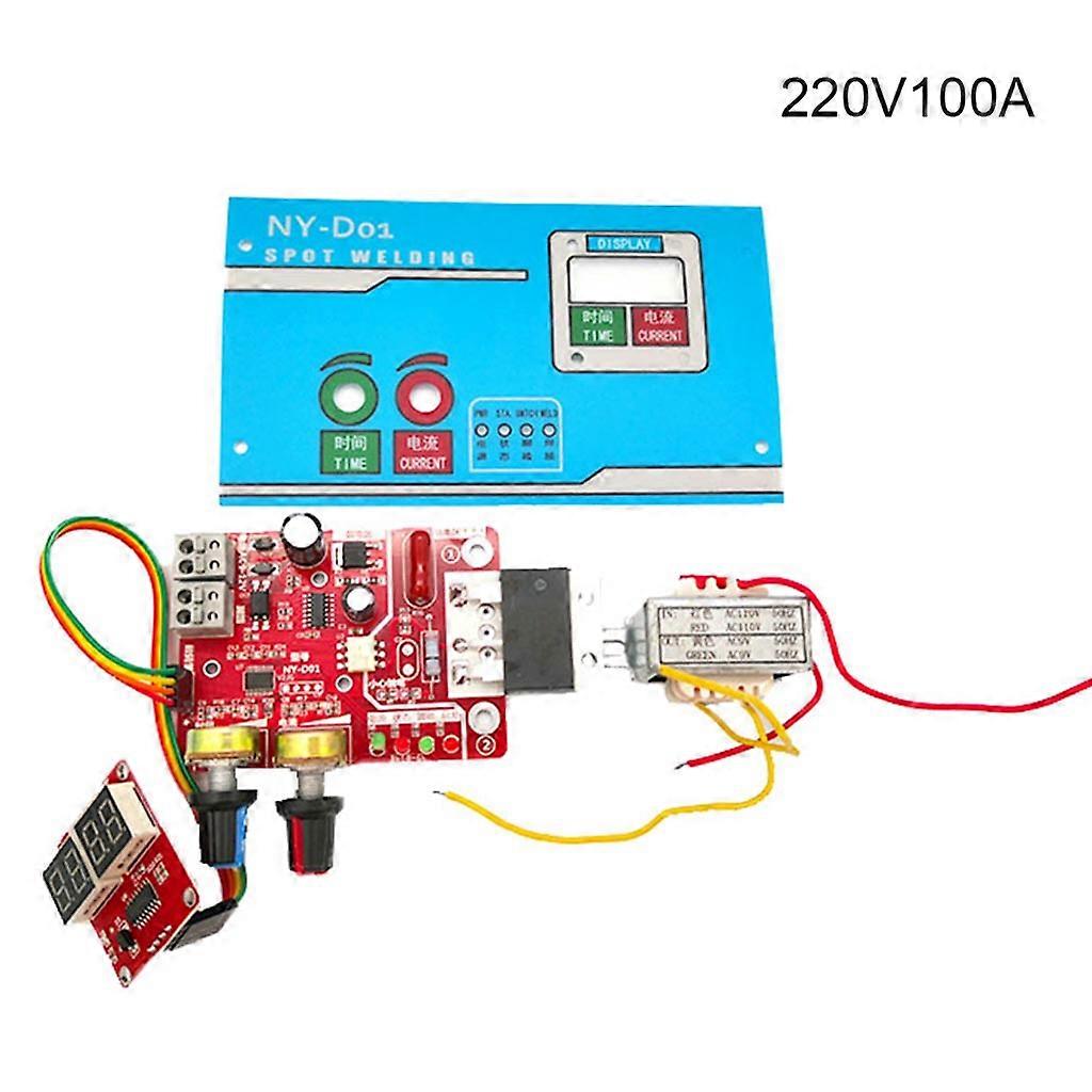 Spot Welder Machine Time Control Board Diy Kit for Welding Single Cells