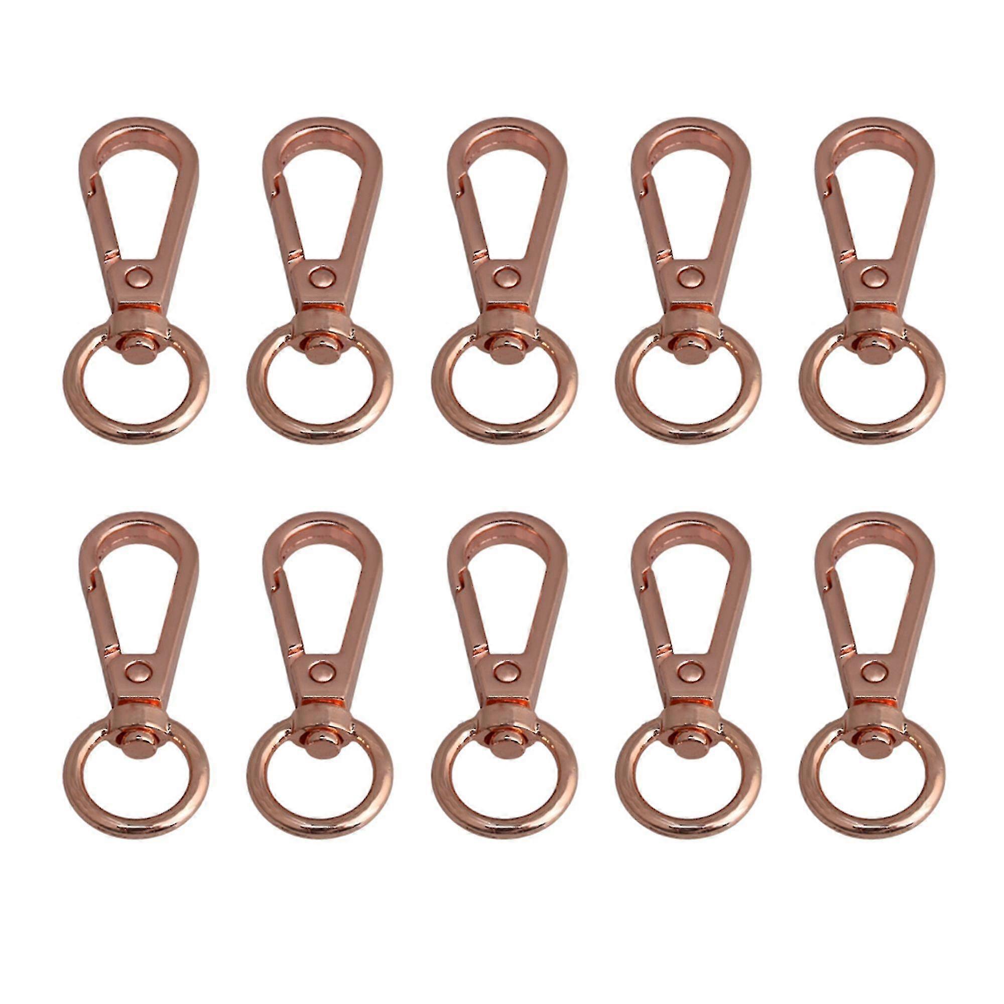 10piece Lugga Le Snap Hook Key Chain Lobster Clasp
