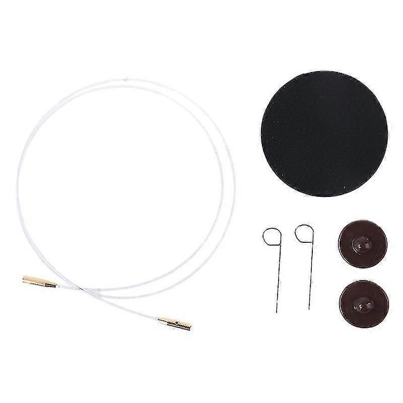 Interchangeable Knitting Needle Cable End Caps Connector Kit For Diy Knit Weaving Craft