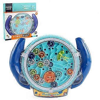 3d Gear Puzzle Maze Plate Interactive Decompression Battle Balance Walking Bead Breakthrough Educational Toys Party Battle Game