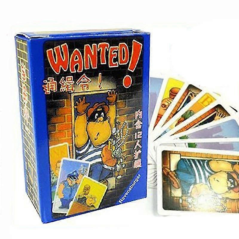 3-5 Players Wanted Card Game Family Small Size Board Games Easy To Play Funny