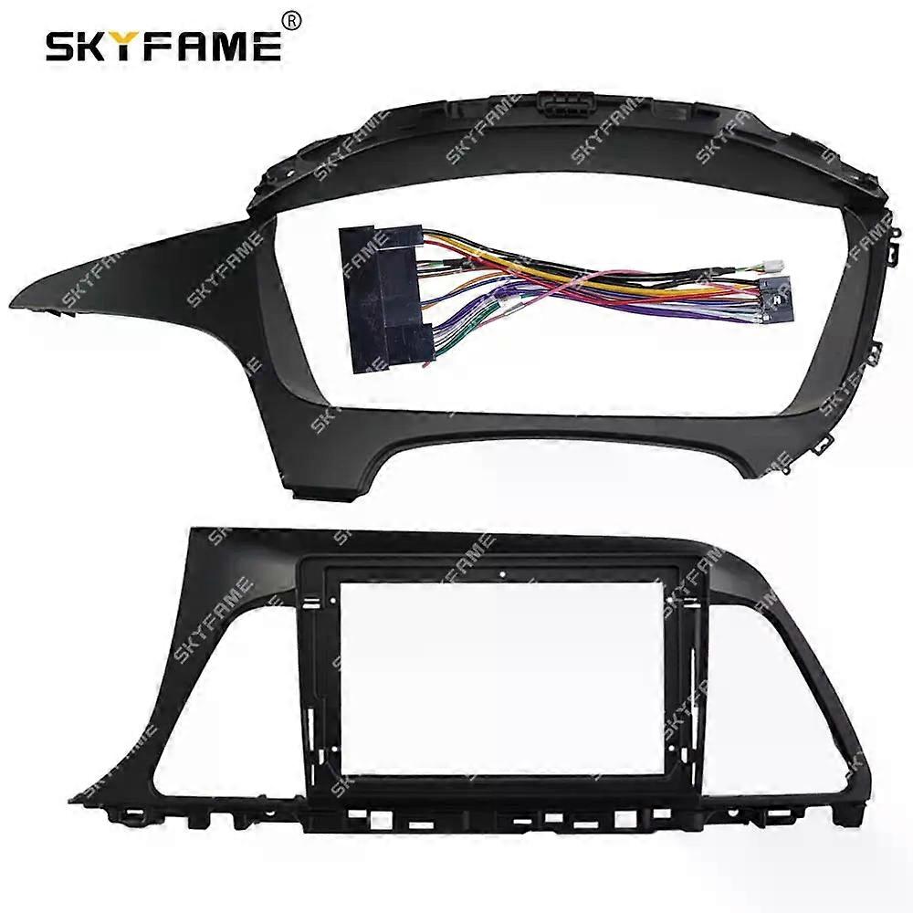 Applies to Car Frame Fascia Adapter Android Radio Dash Fitting Panel Kit For Hyundai Sonata 9
