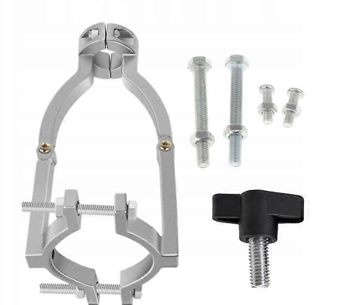 Square Hole Drill Adapter for Easy Installation and Disassembly, Square Hole Drilling Fixed Bracket, Tenoning Machine Bracket for Woodworking Drill, M