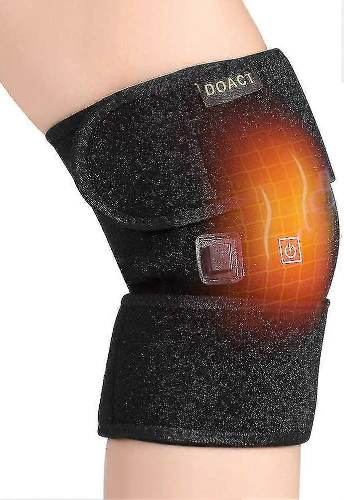 Knieorthese Wärmepolster, Wärmetherapie Knieorthese Beheizte Packung mit Ferninfrarot