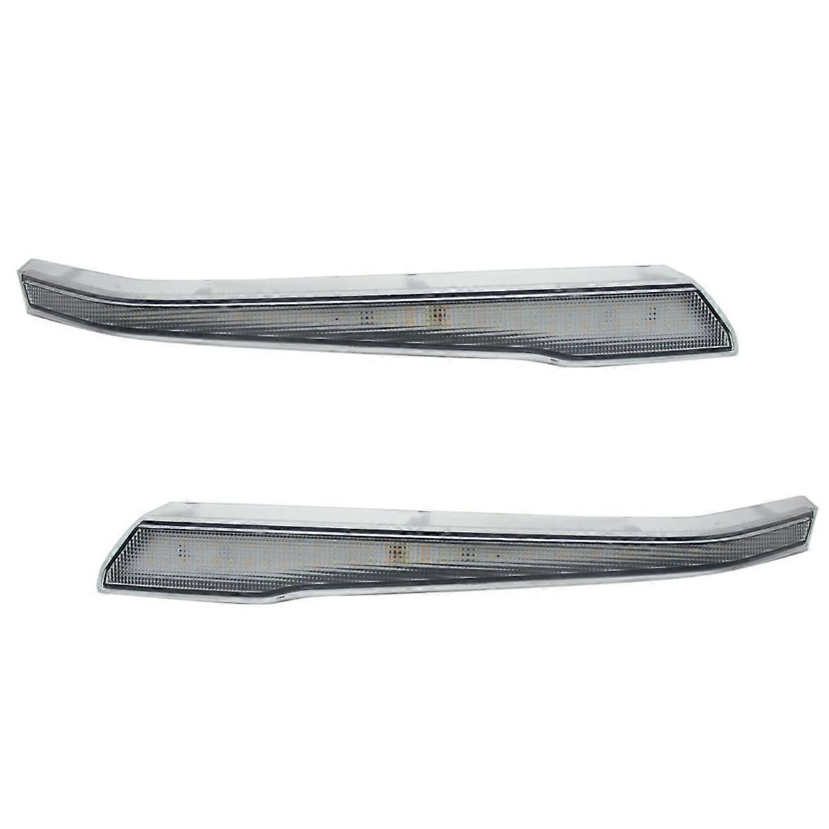 For Crosstrek 2023-2025 Front Grille Lights DRL Daytime Running Lights Fog Lights with Turn Signals