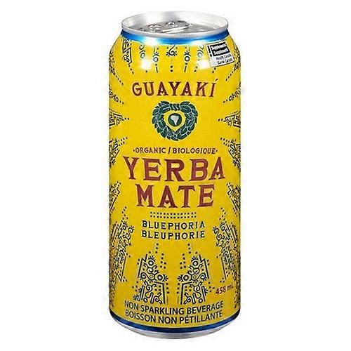 Guayaki Yerba Mate Bluephoria Bio, 458 ml x 12