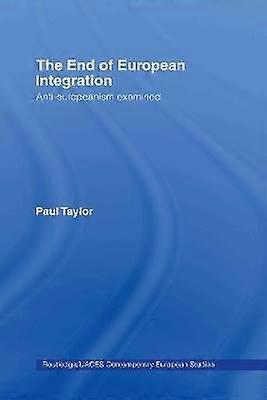 The End of European Integration
