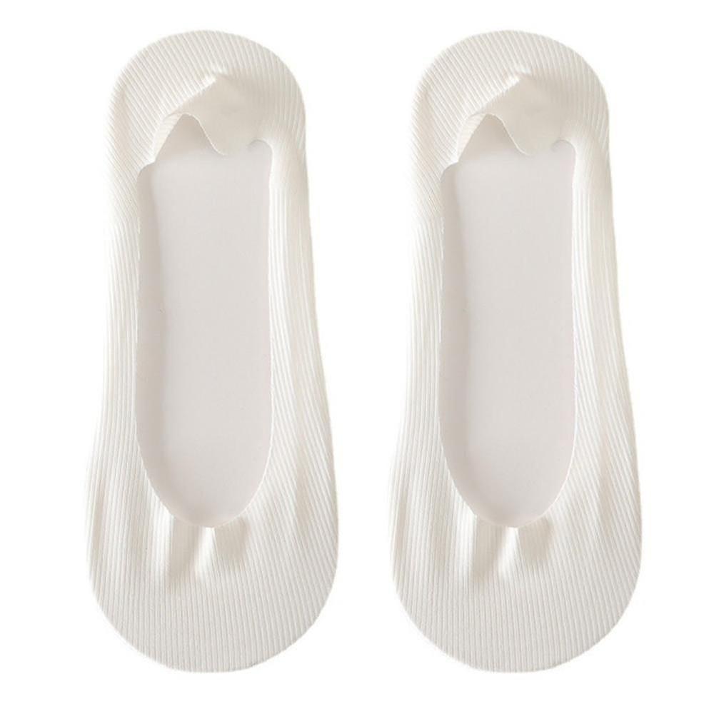 Thin Socks Cotton Nylon Low Top Lined With Non Slip Hidden Socks Flat-bottom Sneakers