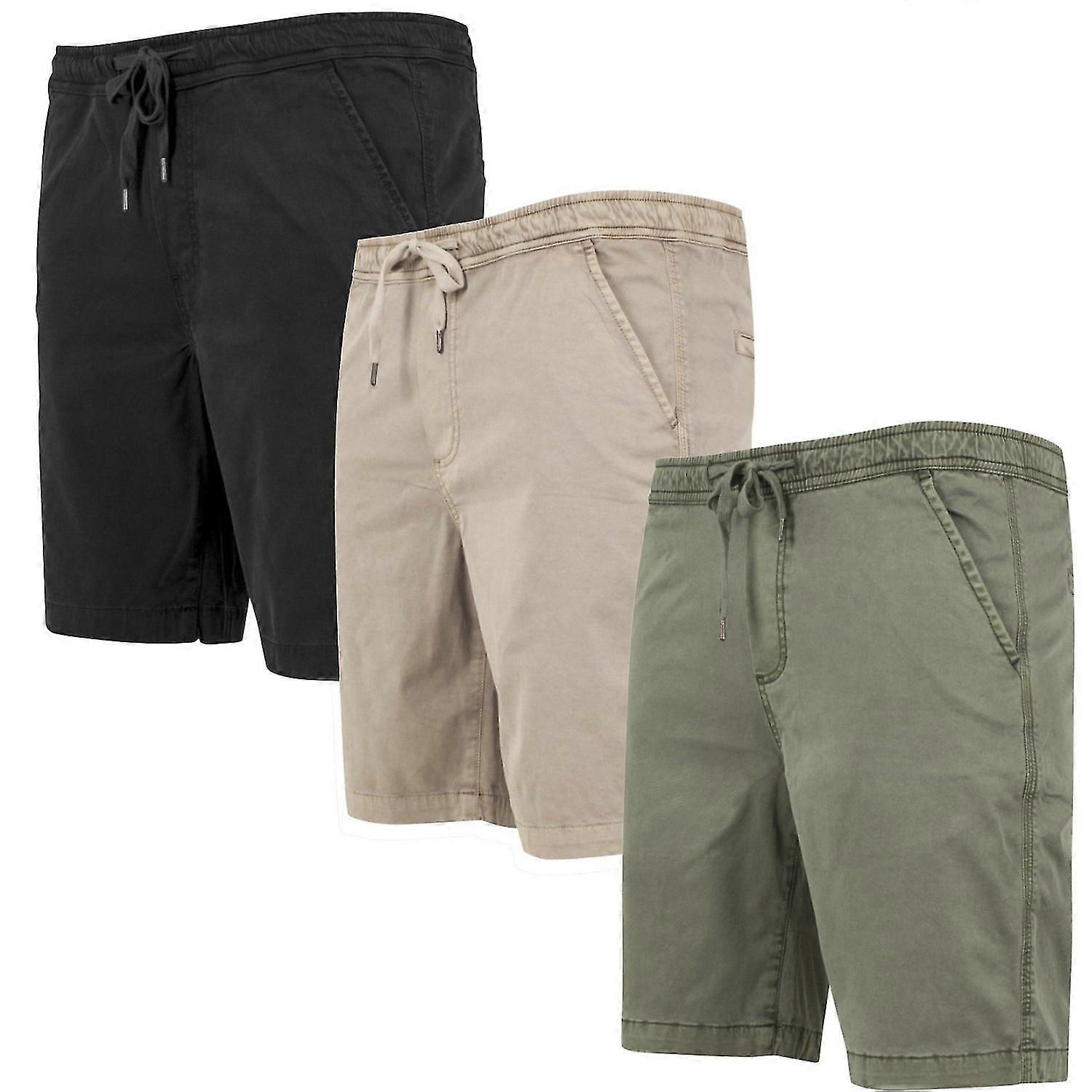 Stretch Twill Joggshorts Kurze Shorts